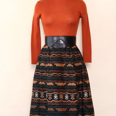 Lanz Forest Folk Tapestry Skirt S