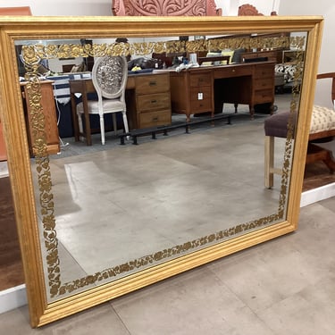 Gold Frame Mirror