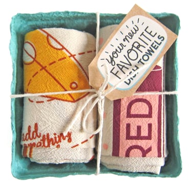 Perfect Pairing - Dish Towel Set of 2 - SECONDS