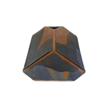 Geometric Ceramic Studio Vase