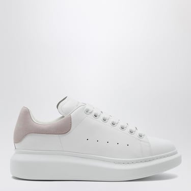 Alexander Mcqueen White And Pink Oversized Sneakers Women