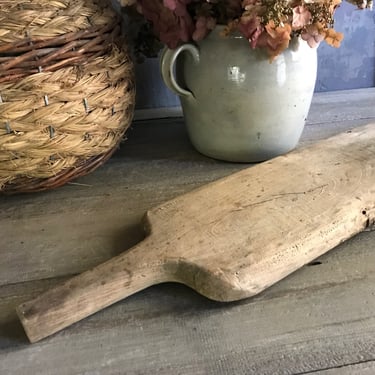 French Bakers Baguette Board, Rustic Brick Oven Paddle, Charcuterie, Antipasto, Cheeseboard, Rustic French Farmhouse Cuisine 