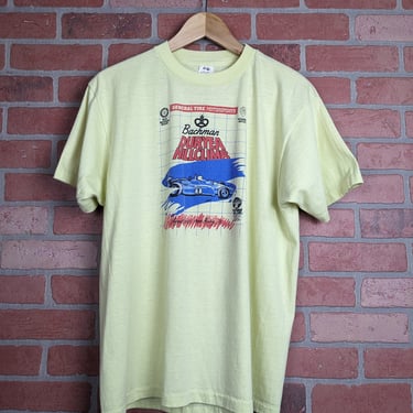 Vintage 80s Duryea Hill Climb ORIGINAL Racing Tee - Large 