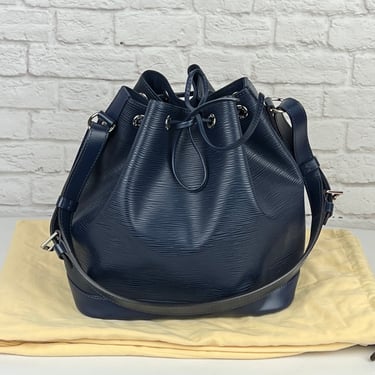 Louis Vuitton  Epi Petit Noe, Navy