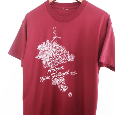 vintage wine shirt / Arizona t shirt / 1980s Arizona Wine Festival grapes vineyard t shirt Medium 