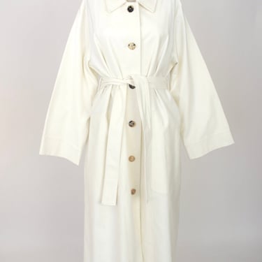 Ali Golden Canvas Trench Coat