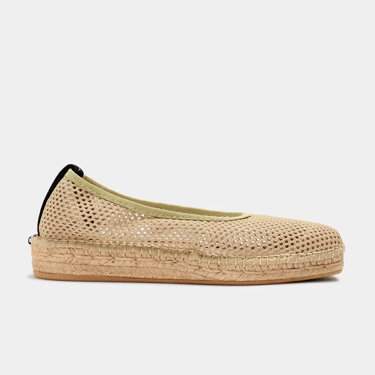 Allium woven sandals, olive