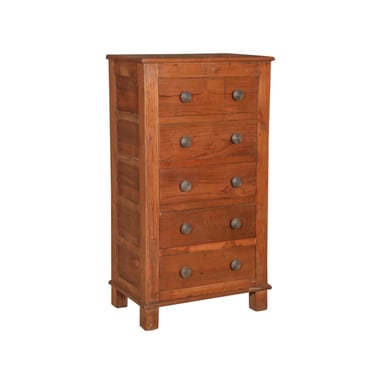 Wooden Chest with 5 Drawers