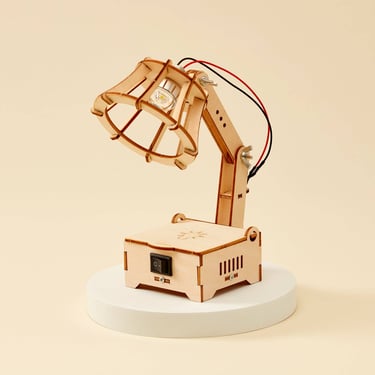 CreateKit - Electric Lamp, Educational STEM Toy for Kids