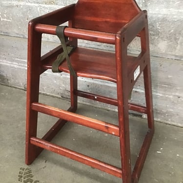 Wooden High Chair (Seattle)