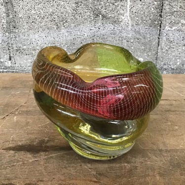 MCM Tri-Color Glass Bowl (Seattle)