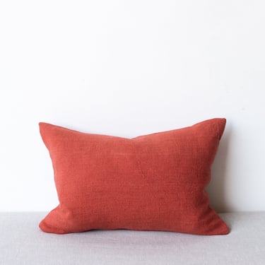 Saffron Linen Pillow Cover
