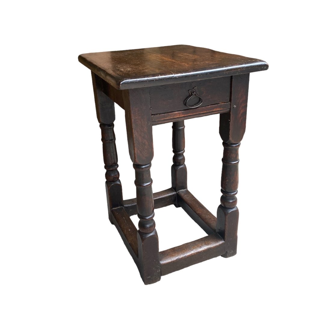 19th c English Side Table | Heather Cook Antiques | Atlanta, GA