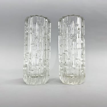 Set of Two 'Maze' Vases by Frantisek Vizner, 1965 