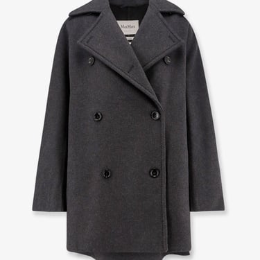 Max Mara Woman Max Mara Woman Grey Coats