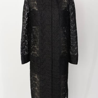 Dolce & Gabbana Floral Lace Coat