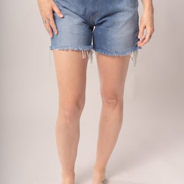 Levi’s Dark Wash Cut Off Shorts