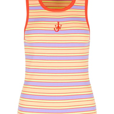 Jw Anderson Pink Cotton Tank Top Women