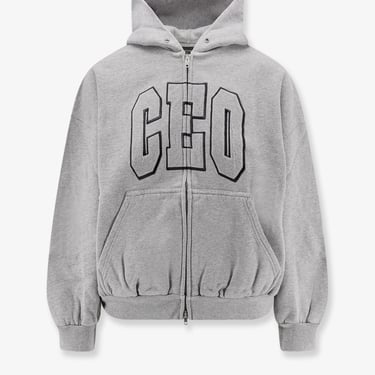 Balenciaga Women Cotton Hooded Sweatshirt