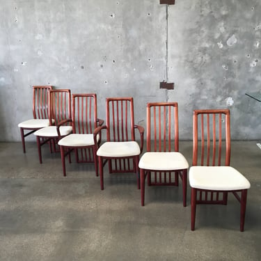 Set of 6 Skovby Dining Chairs (Two Captains &amp; Four Regulars)- 1970's