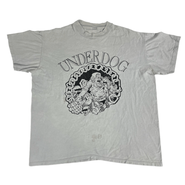 Vintage Underdog &quot;From on Now 89'&quot; Fan Made T-Shirt