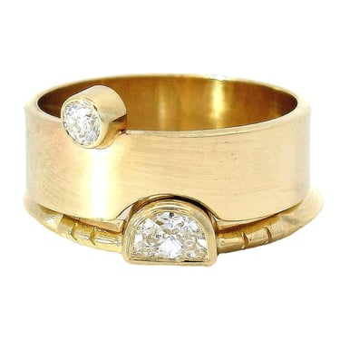 The Cosmos - White diamond ring set