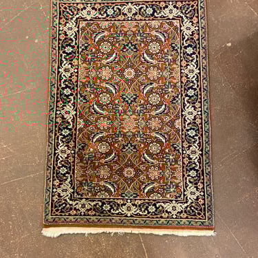 Orange & Green Oriental Rug