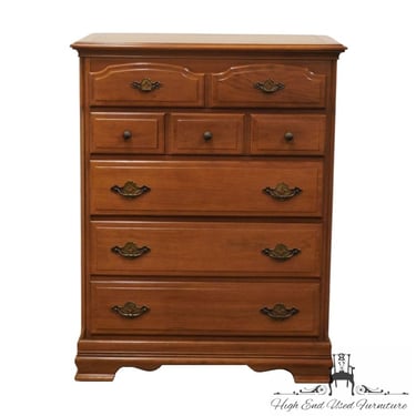 HIGH END Solid Hard Rock Maple Colonial Early American 36" Chest of Drawers 2220 