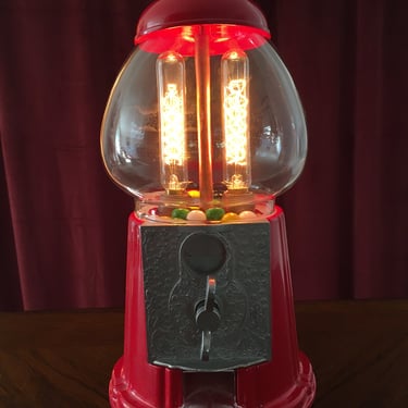 Illuminated Gum Ball Machine with Dimmer 