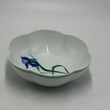 vintage Ceralene Raynaud Iris Bowl Limoges France 