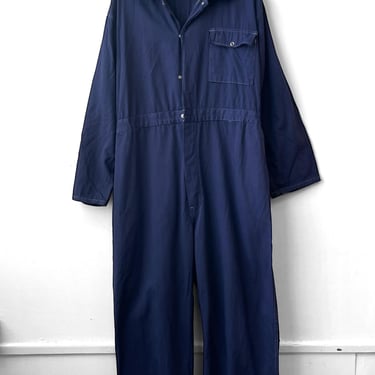 Navy Boilersuit Coveralls Jumpsuit - All In One 