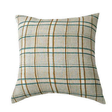 Crossroads Teal Pillow | 19" x 19"