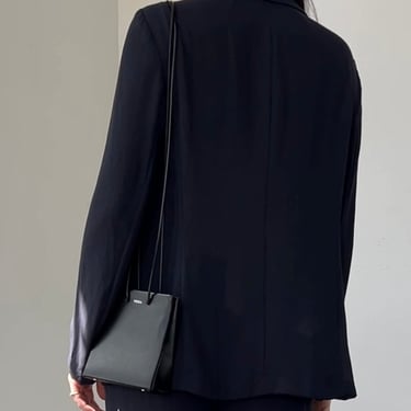 Medea Black Box Leather Minibag