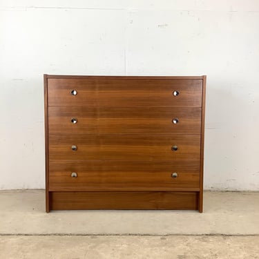 Vintage Modern Four Drawer Lowboy Dresser 