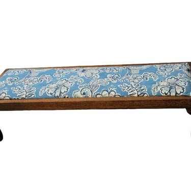 Arts and Craft Long Oak Footstool/Bench 