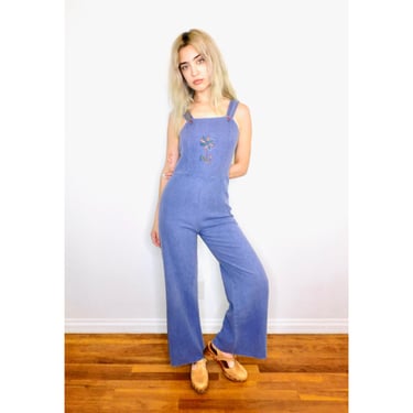 Vintage Frederick's of Hollywood High Waisted Denim Overalls