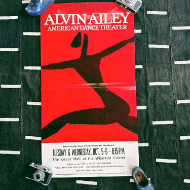 Vintage Alvin Ailey American Dance Theater Poster (NYC, 1976)