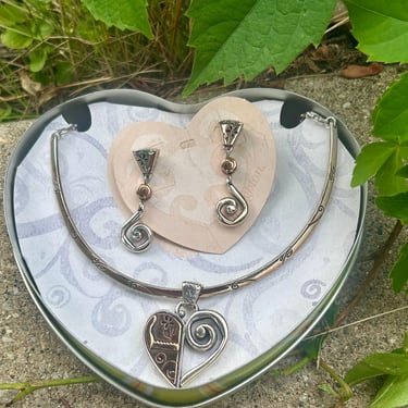 Brighton Pablo’s Passion Jewelry Set Necklace Earrings New In Box New W Tag 