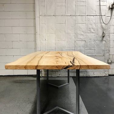 Custom Live Edge Dining Table 