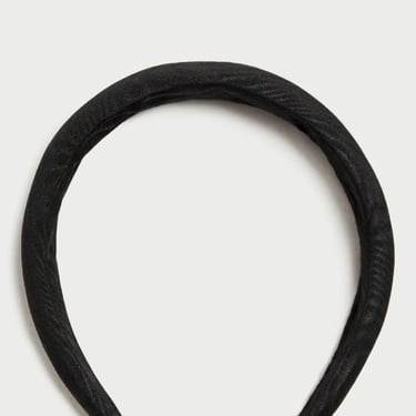 Marina Black Puffy Headband