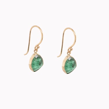 Juicy Emerald Dangle Earrings