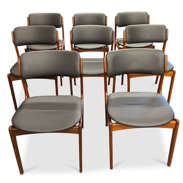 8 Erik Buch Rosewood Chairs 49 - 092311A