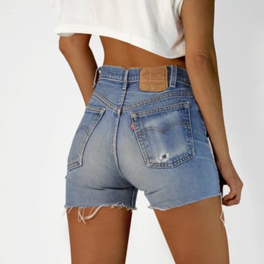 Levi's 501 Vintage Denim Shorts, 26.5” 