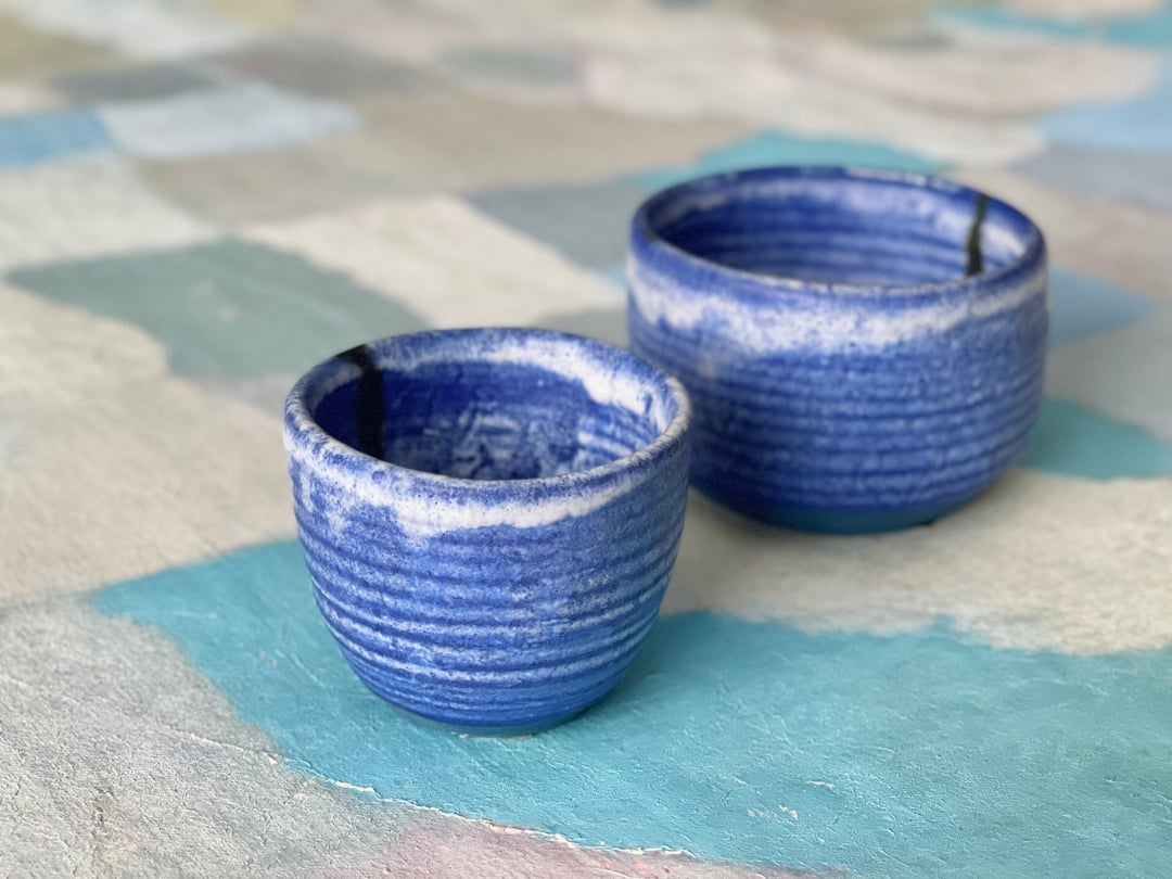 Set of 3 McCarty Pottery Nutmeg Old Fashion orders Bowls