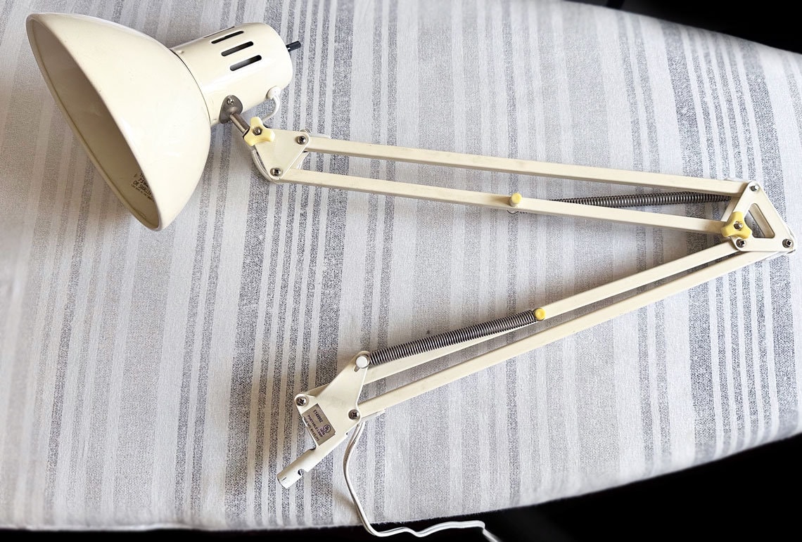 Vintage Articulated Spring Arm Desk LAMP Light Mid | Boutique 369 ...