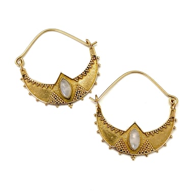 Adana Moonstone Earrings