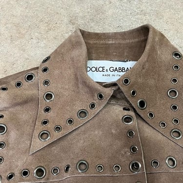 Dolce & Gabbana suede jacket