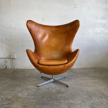 Arne Jacobsen Egg Chair for Fritz Hansen Model 3316 Vintage 80s-90s 