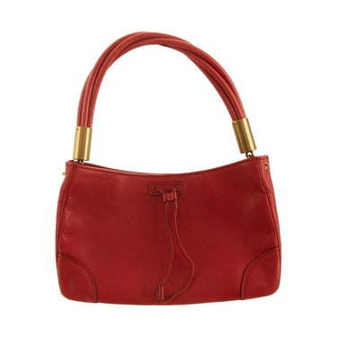 Gucci Red Braided Shoulder Bag
