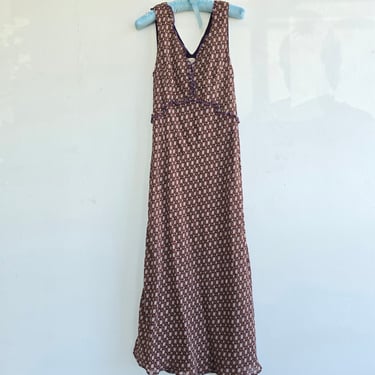 Kaleidoscope Floral Bias Cut Dress